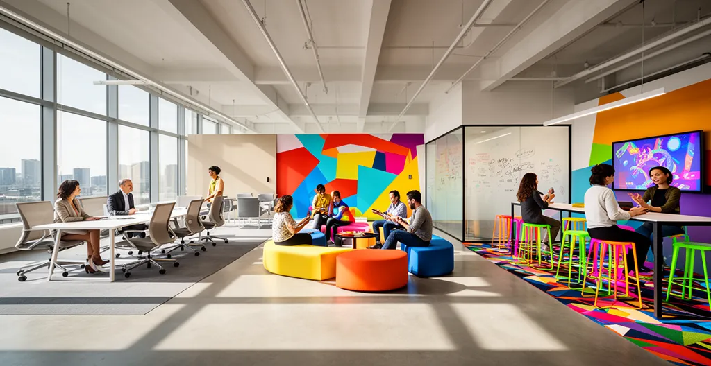 Conversation multicanale entre différents profils montrant l'adaptation du ton de voix selon les supports de communication