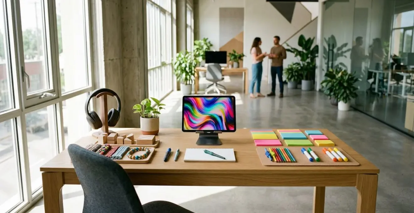 Environnement de travail inclusif avec outils adaptés pour la dyslexie